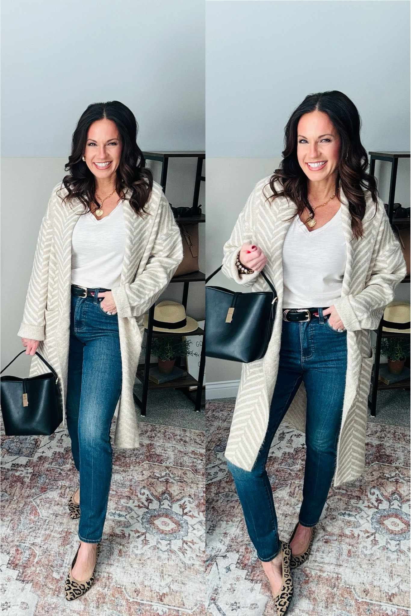 An easy holiday look you can wear all winter long! Dress it up with boots or down with flats ✨

5’3/129lbs/34D
Med bra // small tee // small cardigan // size up in jeans-run small // boots and flats are TTS


#LTKHoliday #LTKStyleTip #LTKFindsUnder100