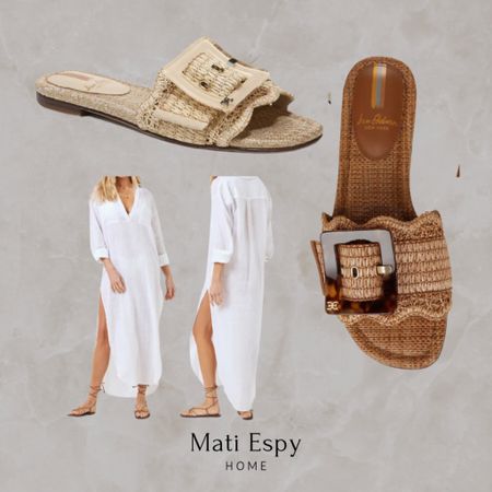 Sandals Summer outfit Cover up beach outfit 

#LTKShoeCrush #LTKSwim #LTKFindsUnder100