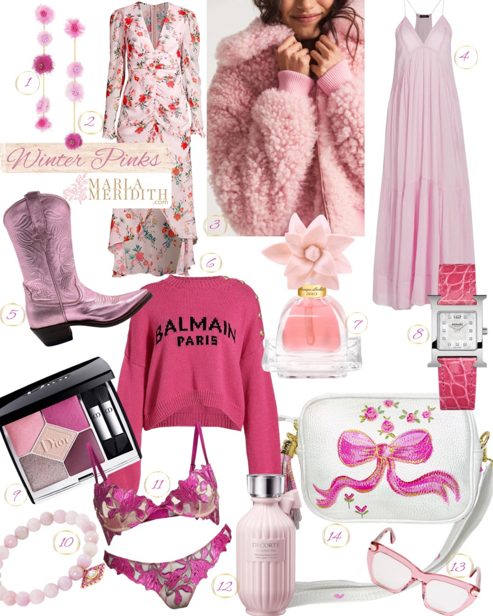 No matter what time of the year it is, pink is always in style! Here’s some of my fave pink pieces 💗 Bow crossbody is here: https://mer-rose-atelier.com/products/sweet-bow-crossbody. #pink

#LTKHoliday #LTKSeasonal