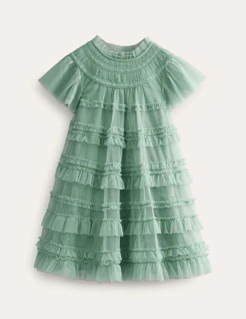 Tulle Tiered Dress | Boden (US)