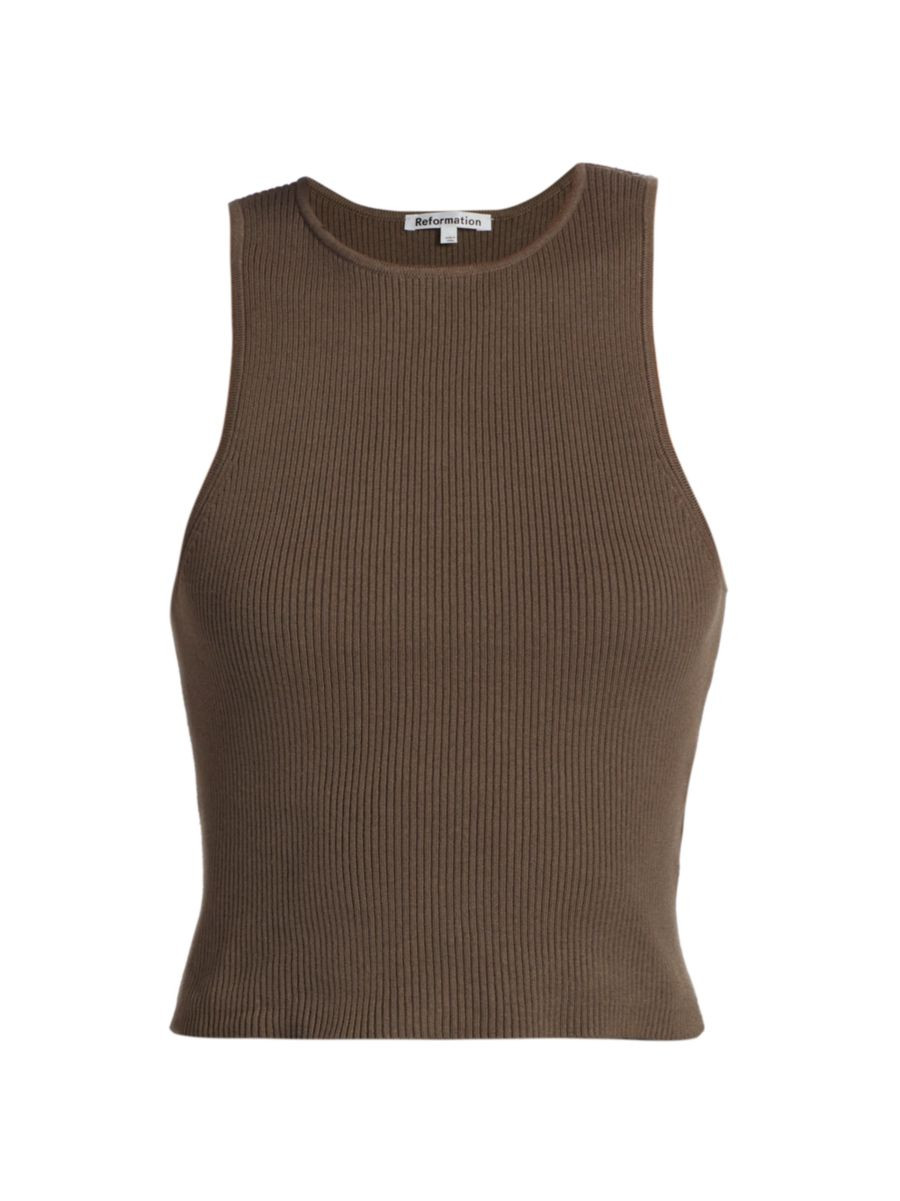 Hudson Rib-Knit Tank | Saks Fifth Avenue