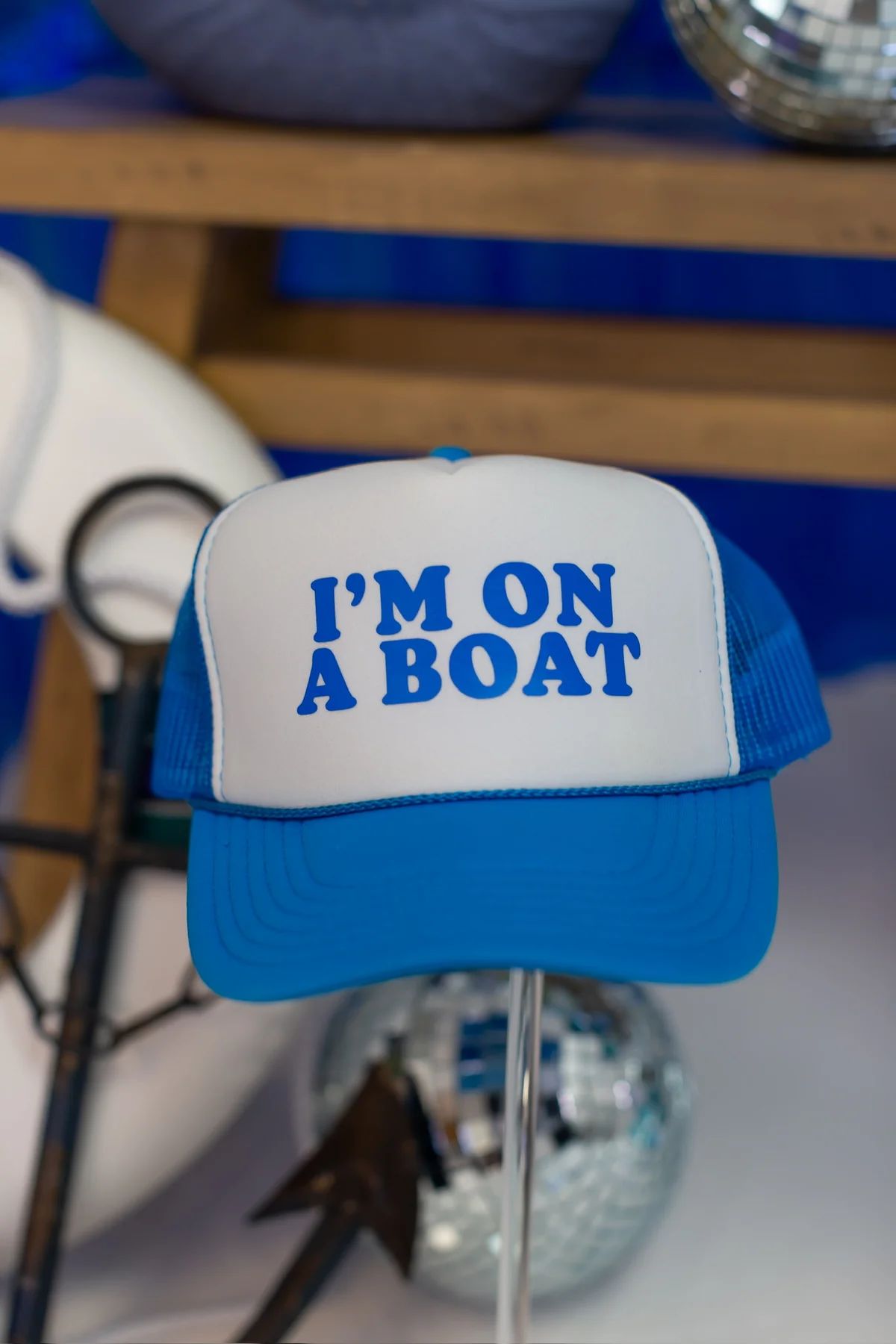 I'm On a Boat Trucker Hat | Shop Dandy Boutique