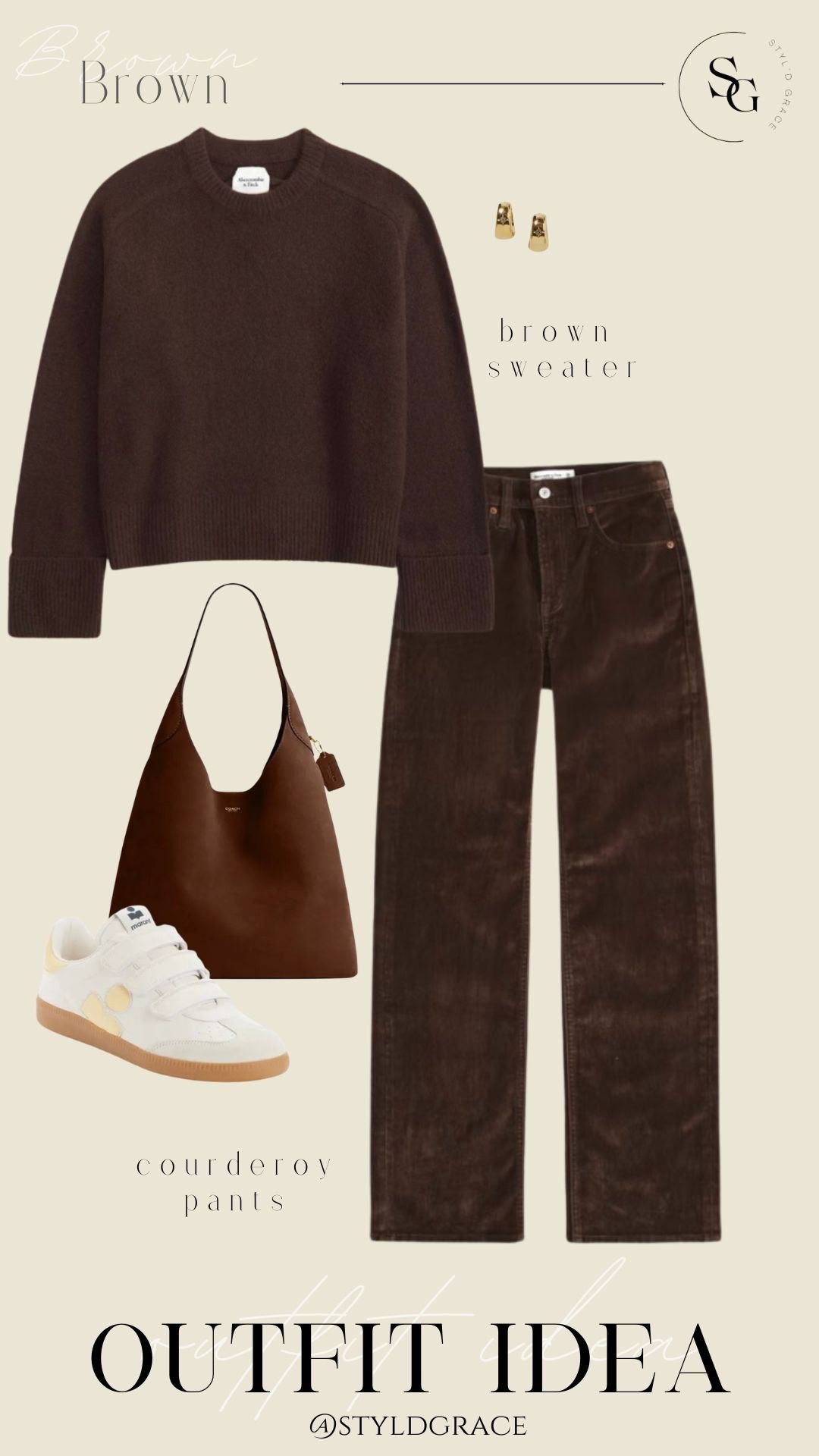 Brown outfit idea 🤎