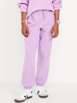 Favorite Fleece High-Waisted Jogger Sweatpants for Girls | Old Navy (US)