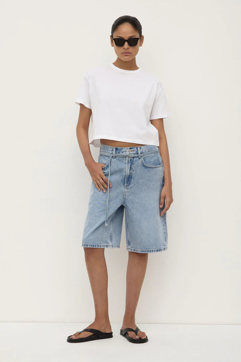 Loose Fit Long Denim Short | Assembly Label (AU)