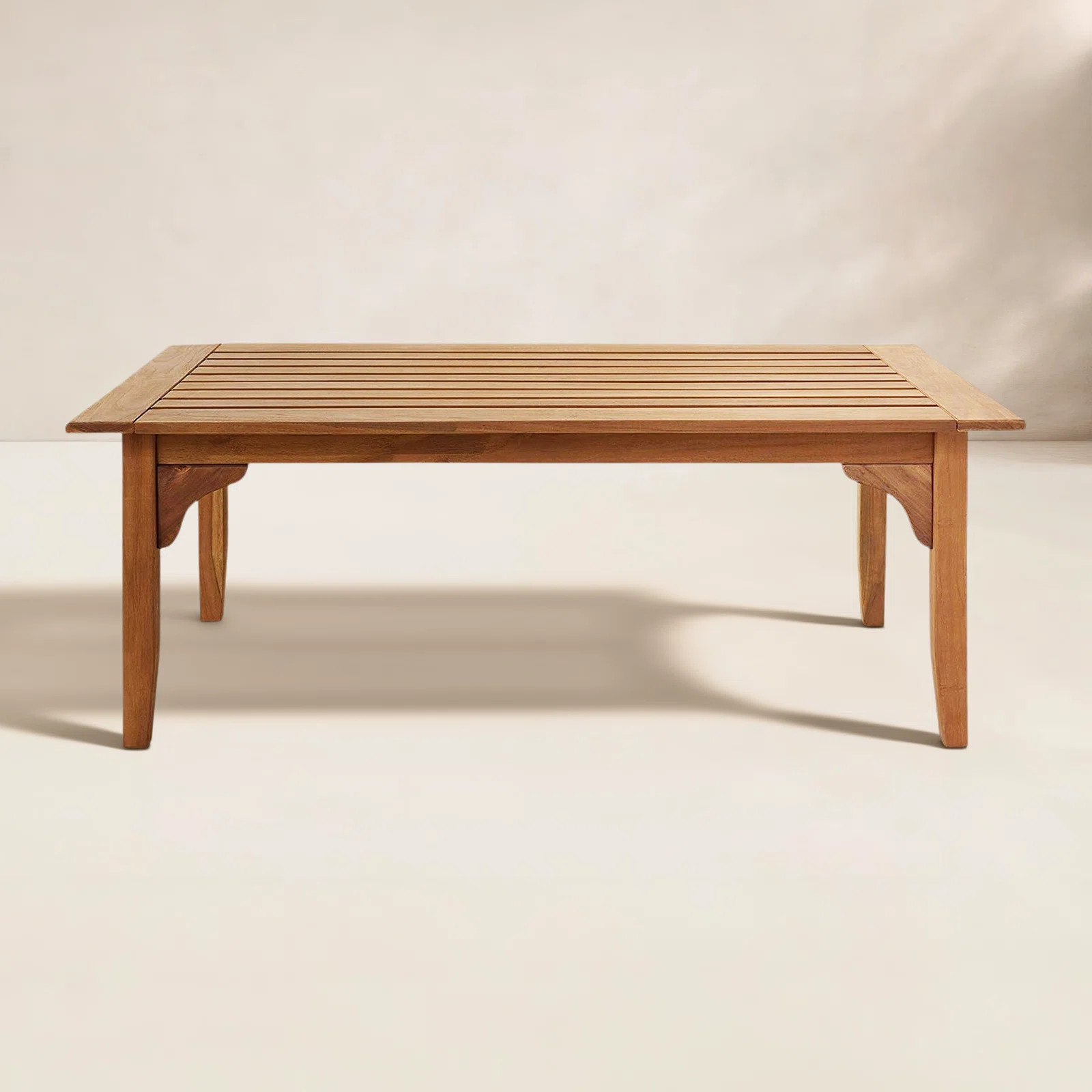 Summerton Teak Outdoor Coffee Table , 48'' in. W 25'' in. D | Wayfair North America