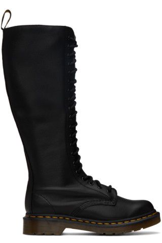 Dr. Martens - Black 1B60 Tall Boots | SSENSE
