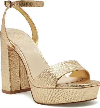 Vince Camuto Pendry Ankle Strap Platform Sandal | Nordstrom | Nordstrom