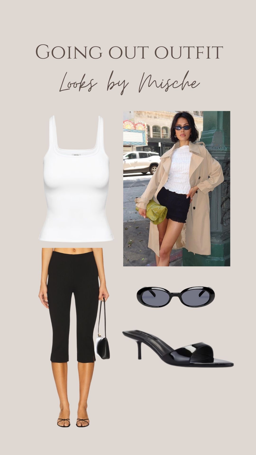 How to style capris and a trench coat for Spring!

#LTKootd