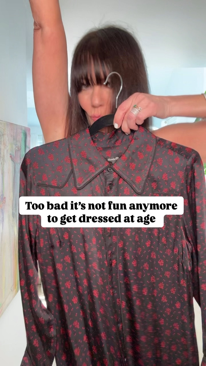 Who says it’s not as fun to get dressed once you hit 60?
Nonsense!!
My silk western dress is on sale! Wearing size 8 because I got hips lol, I also like the sleeves rolled up as well! Add a belt or don’t, choice is yours 

#LTKStyleTip #LTKFindsUnder100 #LTKParties