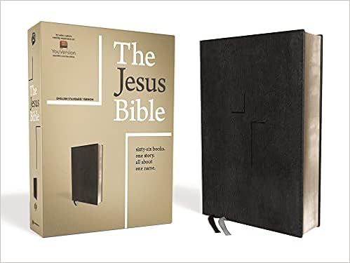 The Jesus Bible, ESV Edition, Leathersoft, Black | Amazon (US)