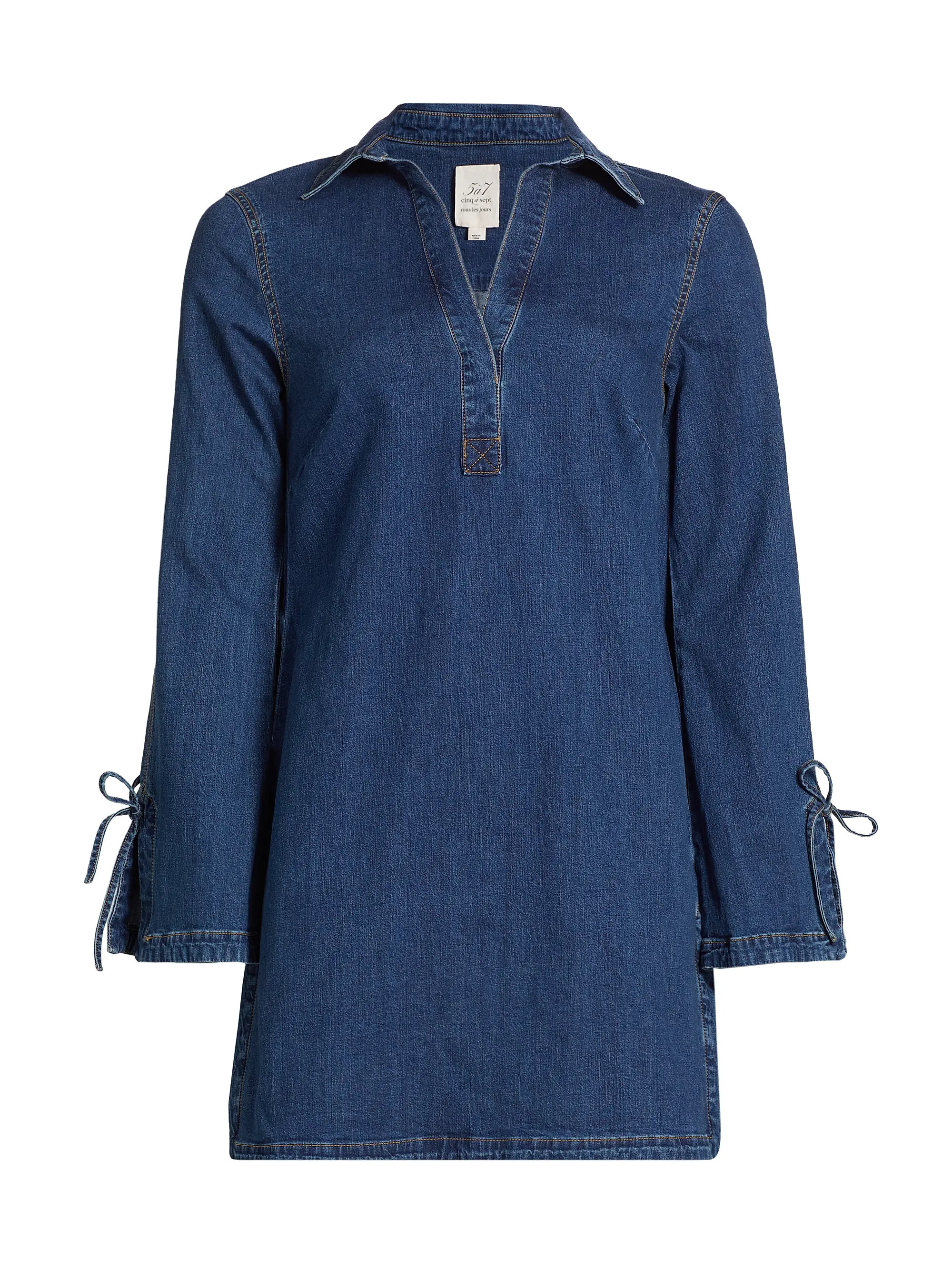Aster Denim Minidress | Saks Fifth Avenue