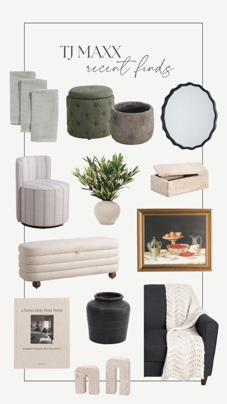 Some recent home decor finds from TJ Maxx 🤍 perfect for the spring!

#neutralhome #storage

#LTKhome