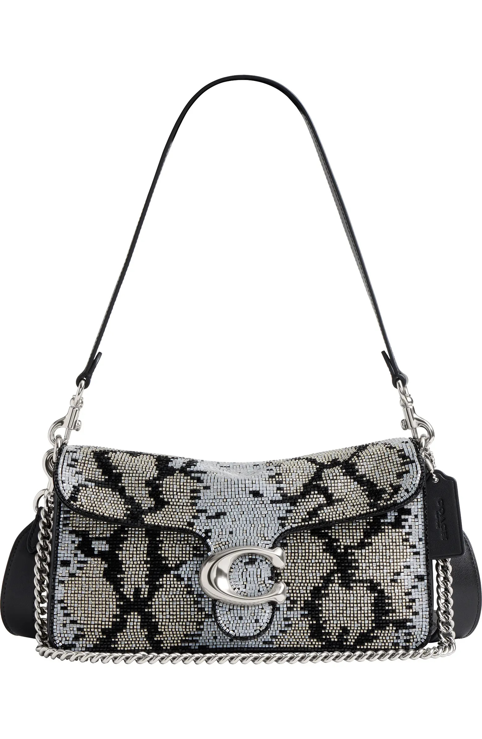 COACH Tabby 26 Snake Beaded Shoulder Bag | Nordstrom | Nordstrom