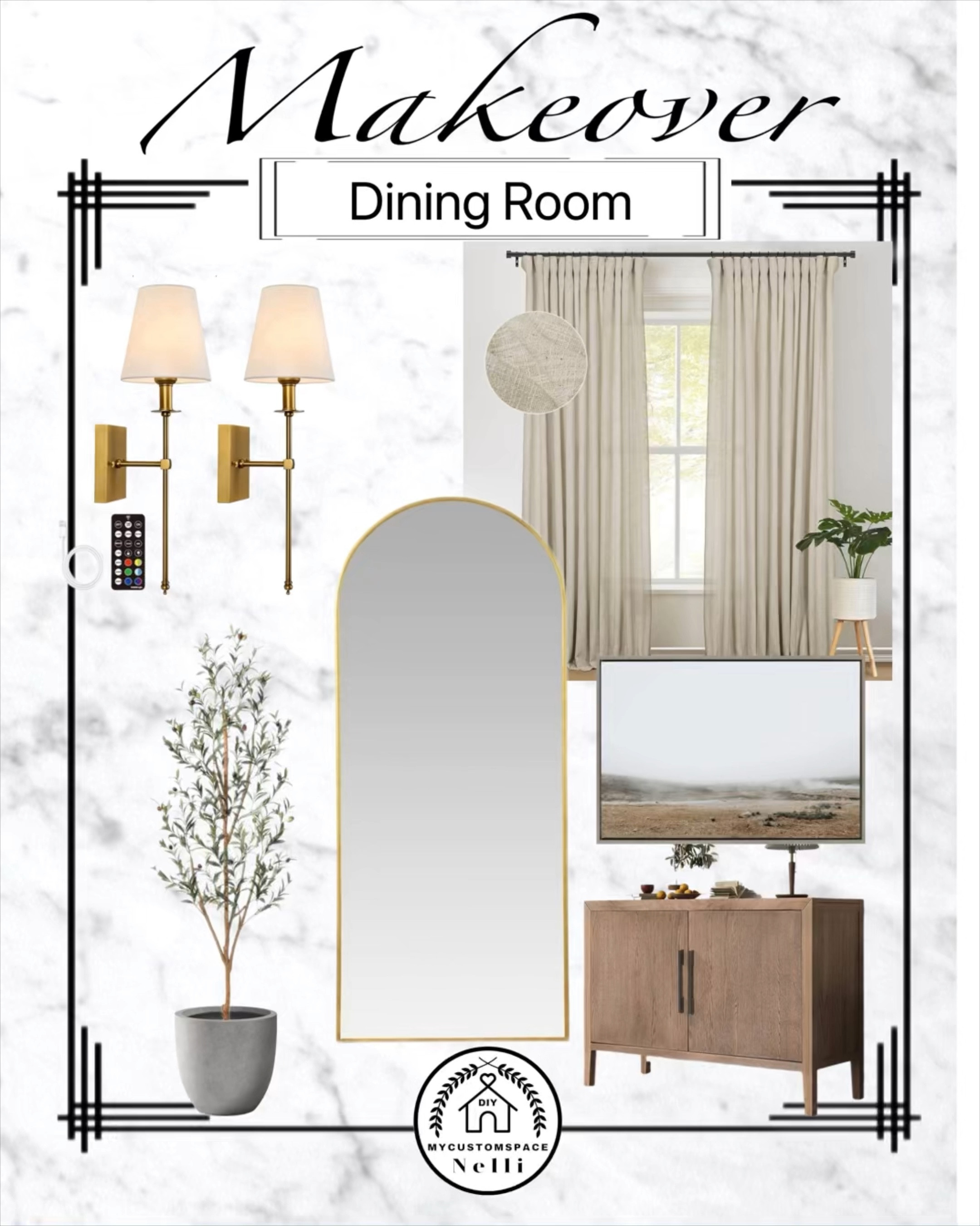 Before and After Dining Room 🤍 I can’t say enough good things about these curtains. They feel and look very high end 🙌🏻 the color and price are perfect 💰

Room Makeover, Dining Room Inspo, Home , Sale 

#LTKVideo #LTKstyletip #LTKsalealert