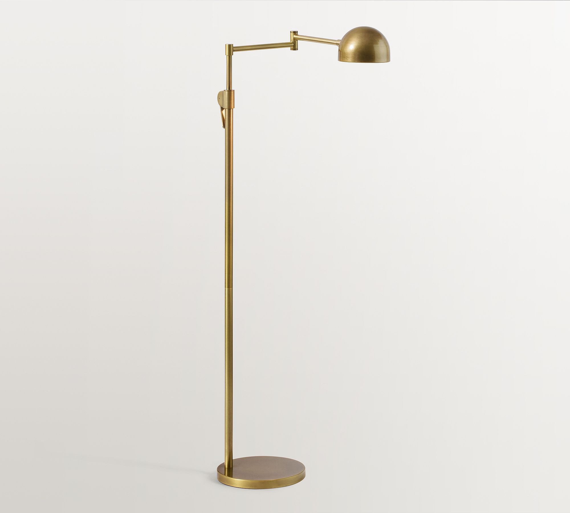 Sherman Metal Articulating Dome Task Floor Lamp (49") | Pottery Barn (US)