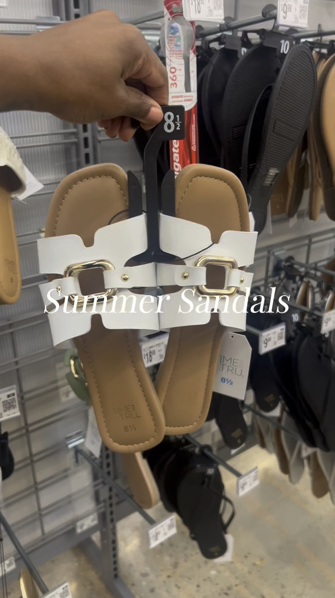 Look at these cute sandals I found at Walmart! 

#LTKMidsize #LTKPetite #LTKSaleAlert