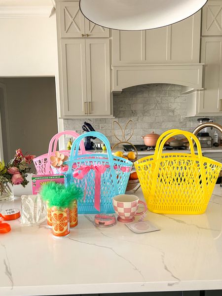Easter basket idea!! How cute are these jelly totes from Walmart that you can continue to use after the holiday! 

Spring break, Easter basket, beach tote, travel, gift ideaas

#LTKtravel #LTKparties #LTKswim