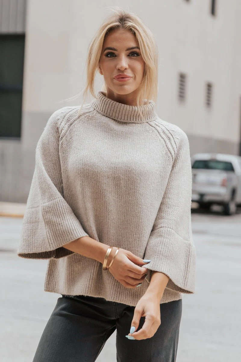 Muse by Magnolia Wide Sleeve Turtleneck Sweater | Magnolia Boutique | Magnolia Boutique