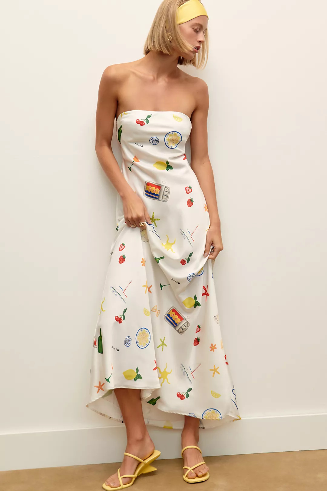 For Love & Lemons Carla Strapless Maxi Dress | Anthropologie (US)
