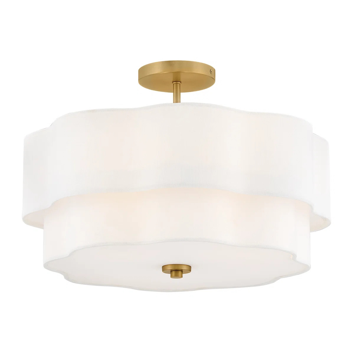 Hinkley Gwen Medium Semi-Flush Mount | Wayfair North America