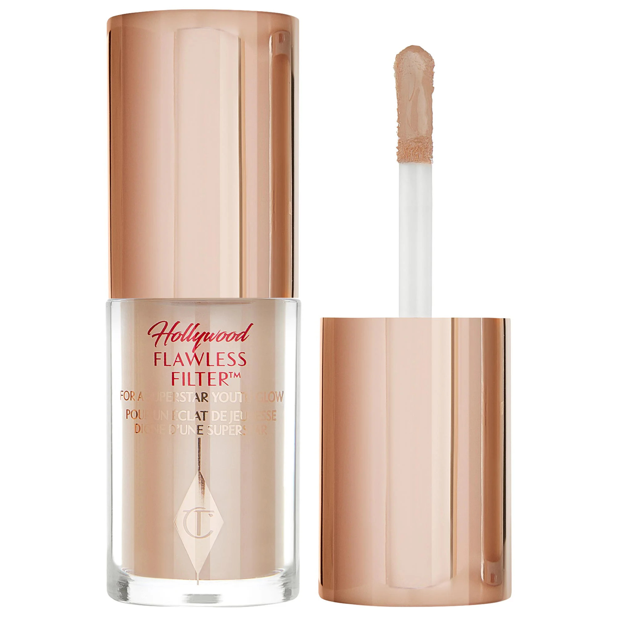 Charlotte Tilbury Mini Hollywood Flawless Filter 4.5 Medium 0.18 oz / 5.5 mL | Sephora (US)