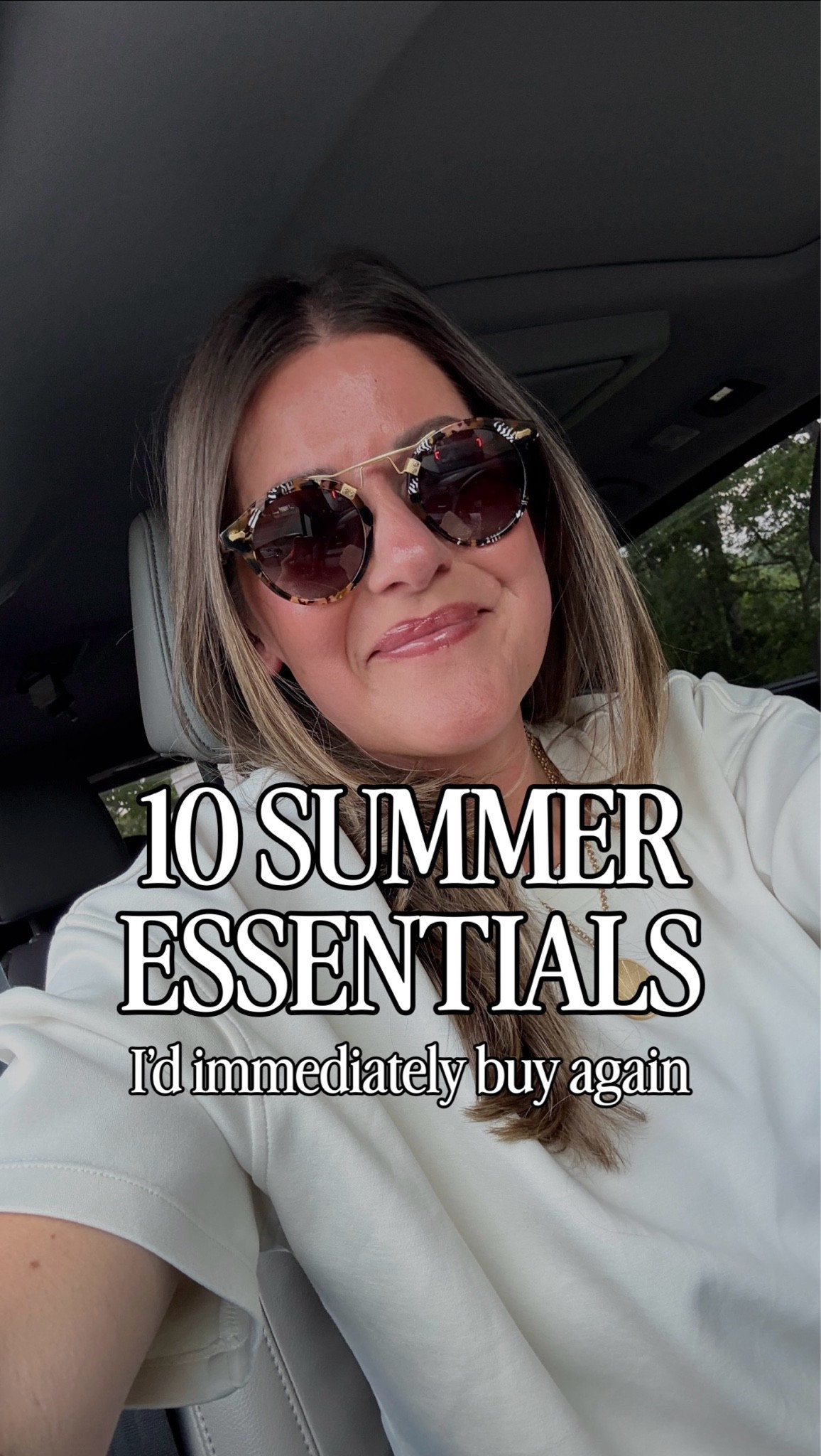 A bunch of things I genuinely use alllll summer long ☀️
the comfy bra, the sunglasses, the luggage, the jawline thing I was skeptical about 😭, the puzzles that somehow make everyone obsessed, etc etc.

summer essentials, amazon summer favorites, summer must haves, summer finds, things I’d buy again, best amazon finds, amazon favorites, affordable summer fashion, comfy tshirt bra, supportive wireless bra, mom friendly shorts, white denim shorts, affordable sunglasses, designer inspired sunglasses, colorful sweatshirt, lightweight sweatshirt, summer travel essentials, carry on luggage, functional luggage, non toxic air fryer, non toxic kitchen products, screen free kids activities, family puzzles, unique puzzles, jawline device, depuffing beauty tools, beauty gadgets, shower products, shave stick, summer skincare, comfortable basics, everyday favorites, vacation essentials, pool day essentials, mom summer style, amazon lifestyle finds, practical amazon finds, useful things from amazon, viral amazon products, elevated everyday items

#LTKKids #LTKSaleAlert #LTKmomlife