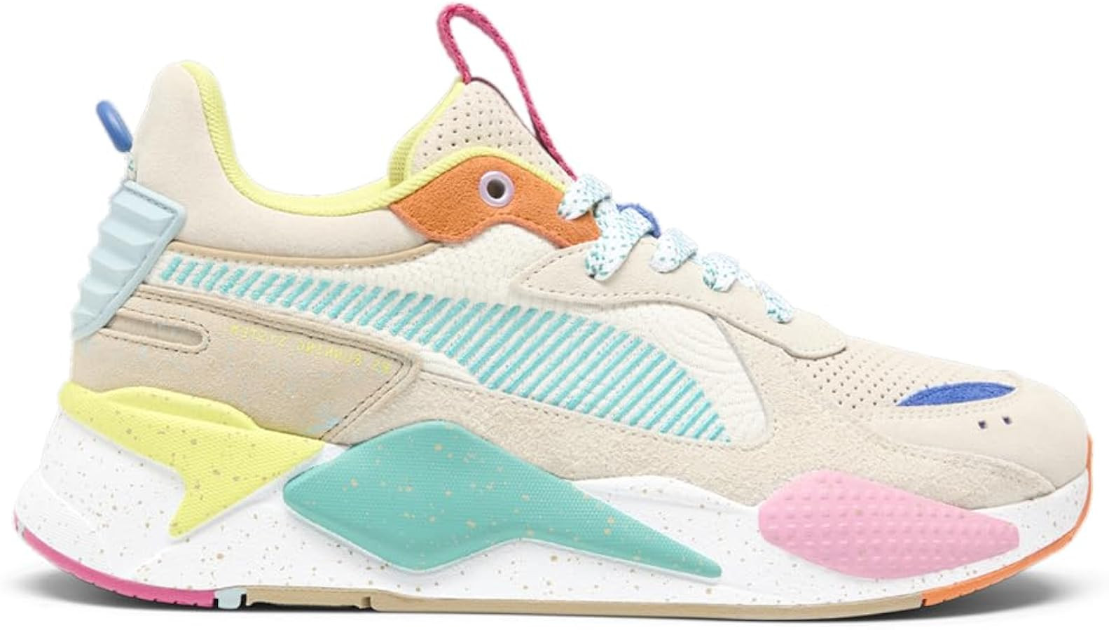 PUMA Mens Rs-X Suede Multi Lace Up Sneakers Shoes Casual - Beige | Amazon (US)