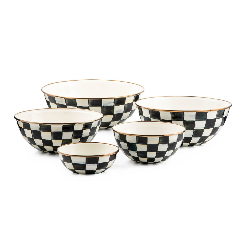 Courtly Check Medium Everyday Bowl | MacKenzie-Childs