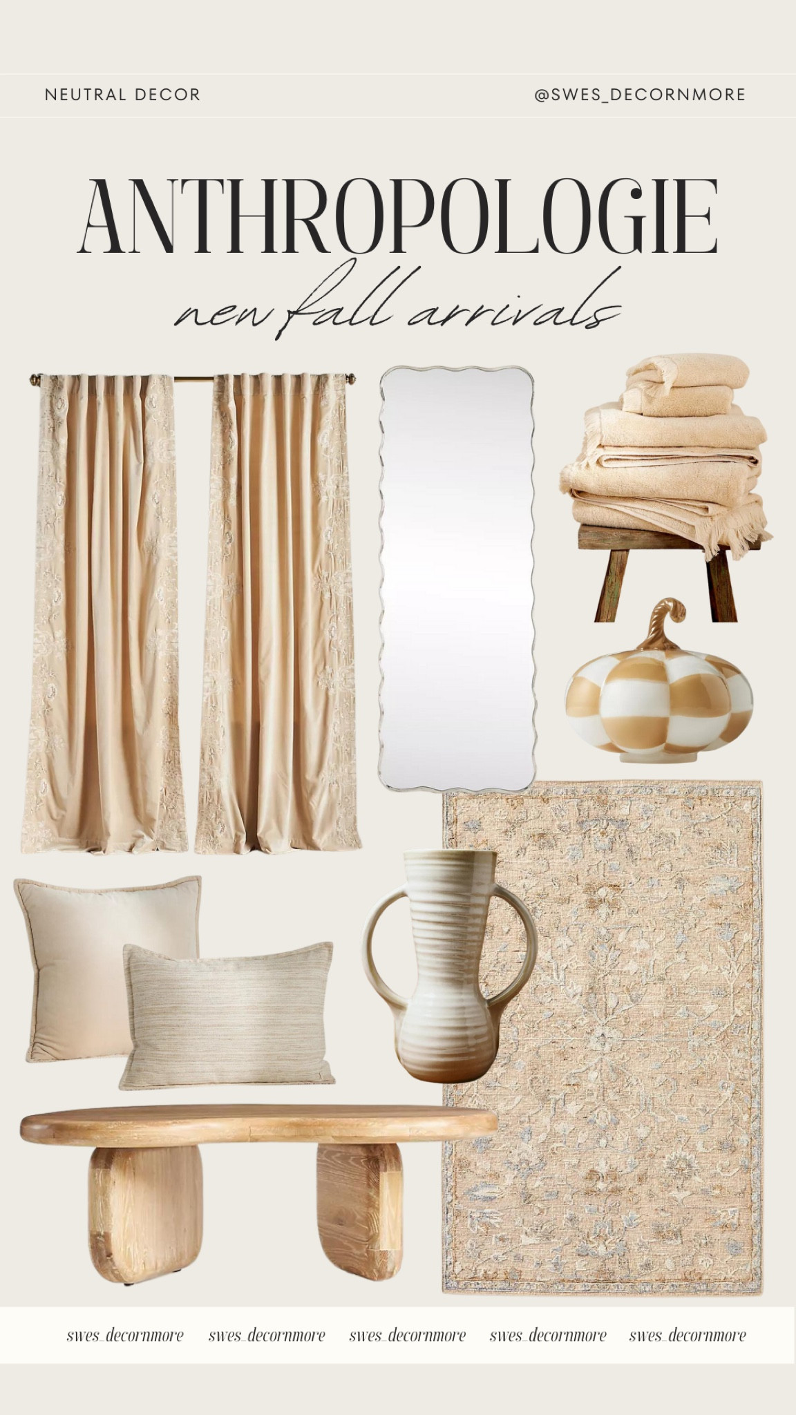 Anthropologie: Loving the neutral aesthetic of these new Anthropologie arrivals. They're perfect for a fall living room refresh!

#LTKHome #LTKSeasonal #LTKStyleTip