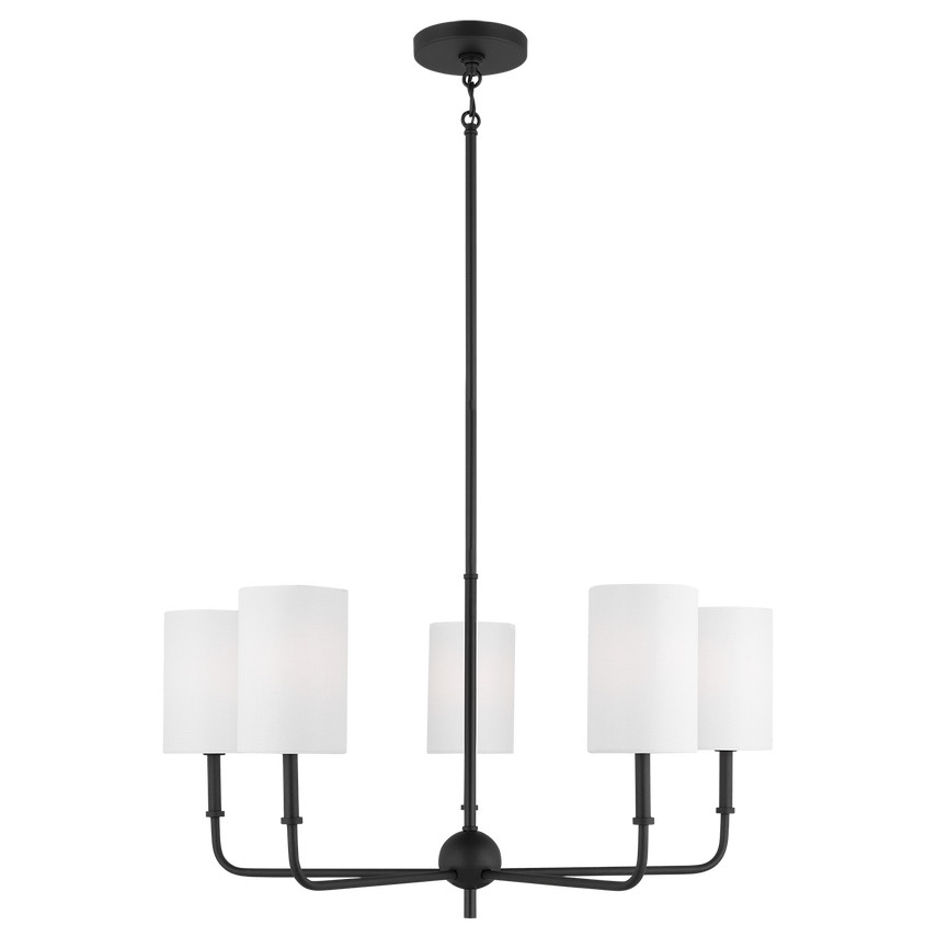 Foxdale Five Light Chandelier | Visual Comfort
