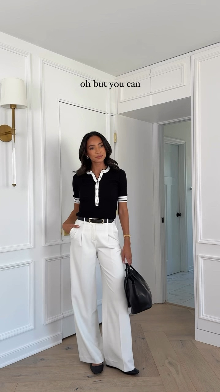 Workwear outfits 🖤

Sizing details below 👇🏽
Black top - size XS 
Belted taper pants - size 0 long
White top - size XS 
Black trousers - size 0 
Trench coat - size XS 
Skirt - size 0 
Black jacket - size S
Whiter trousers - size 0 
Black Top - size XS 
White top - size XS 

Office outfit 
Work outfit 
Work conference outfit 
Workwear 

#LTKWorkwear #LTKStyleTip #LTKFindsUnder100