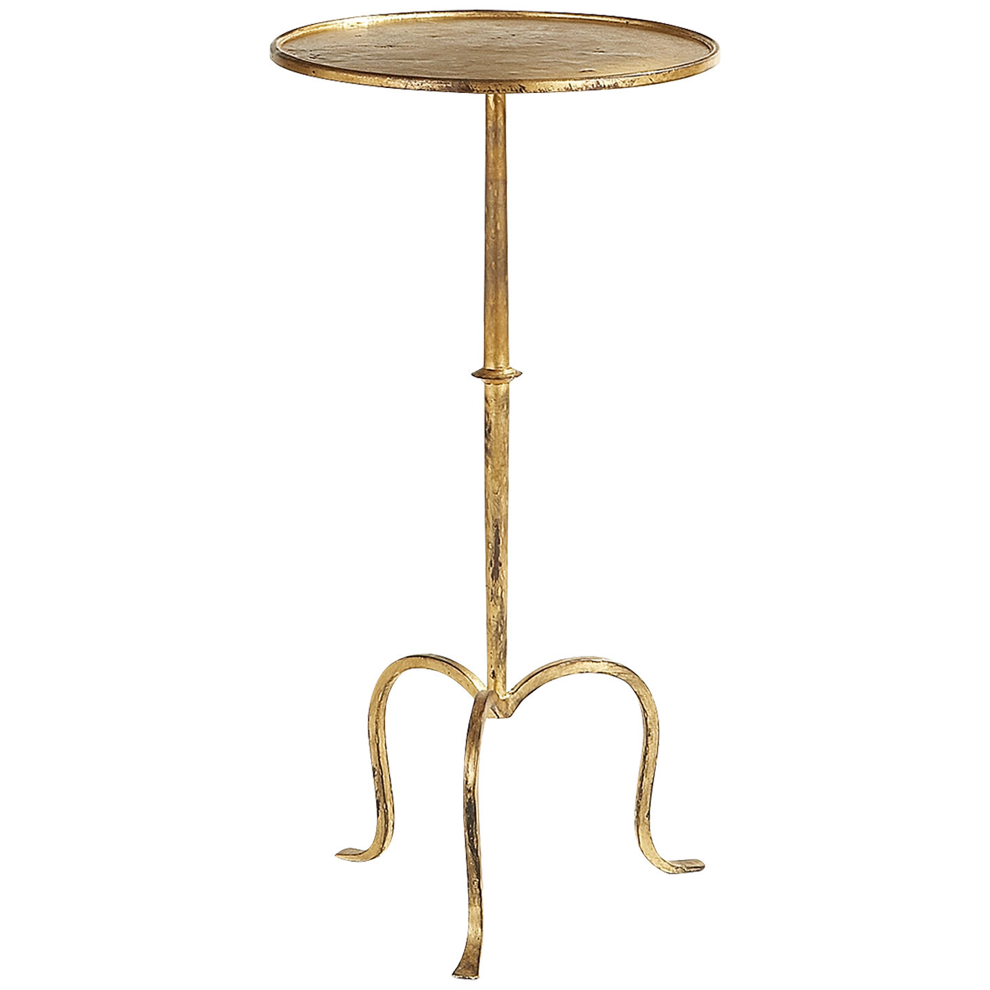 Hand-Forged Martini Table in Gilded IronVisual Comfort | Visual Comfort