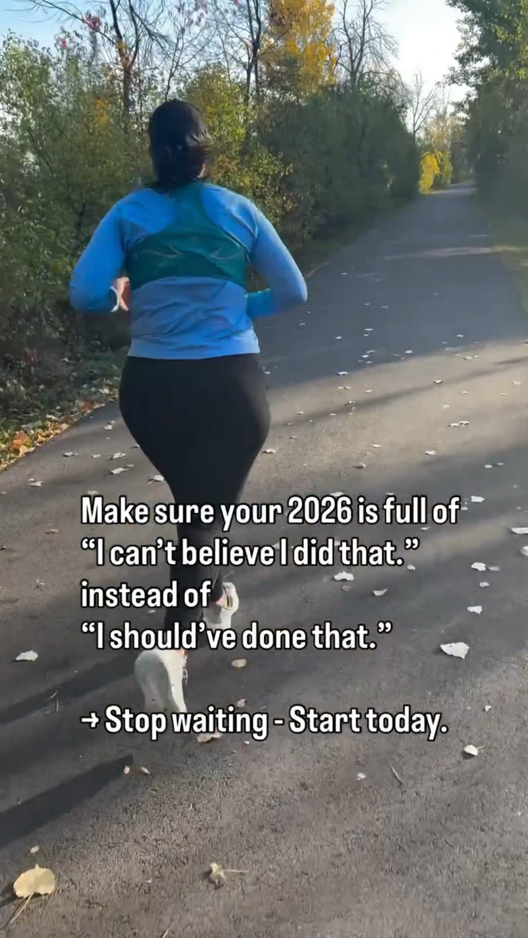 I’m choosing “I did it” over “I should’ve.”

No perfect timing.
No perfect confidence.
Just starting and trusting that it counts.

Here’s to doing the thing in 2026 🤍
Save this for the day you hesitate.

#slowrunner #curvyrunner #runningjourney #midsizerunner #slowrunnersclub

#LTKcurves #LTKfitness #LTKmidsize