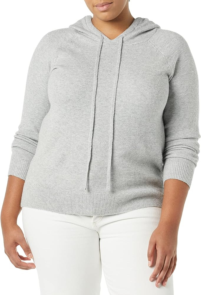 Amazon Essentials Women's Soft Touch Hooded Pullover Sweater | Amazon (US)