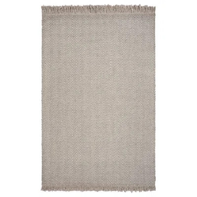 Arzi Handwoven Area Rug in Oatmeal Beige | Wayfair North America