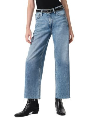 Featherweight Andi High Rise Wide Leg Ankle Jeans in Beacon | Bloomingdale's (US)