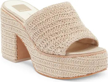 Dolce Vita Ladin Platform Slide Sandal (Women) | Nordstrom | Nordstrom