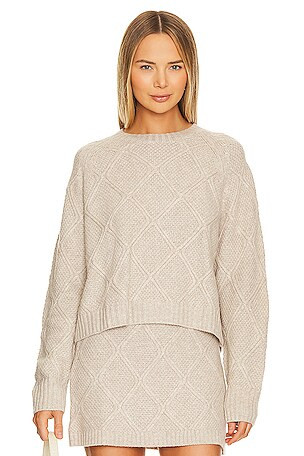 Neta Sweater in Stone | Revolve Clothing (Global)