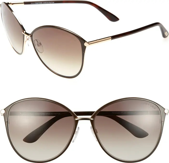 Penelope 59mm Gradient Cat Eye Sunglasses | Nordstrom