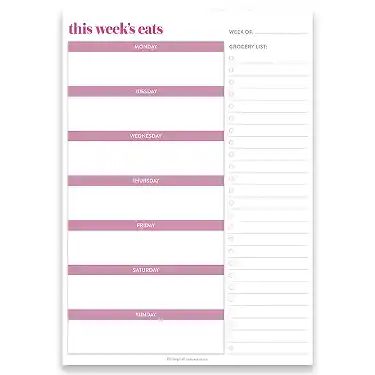 Custom Meal Planning Notepad | Erin Condren | Erin Condren