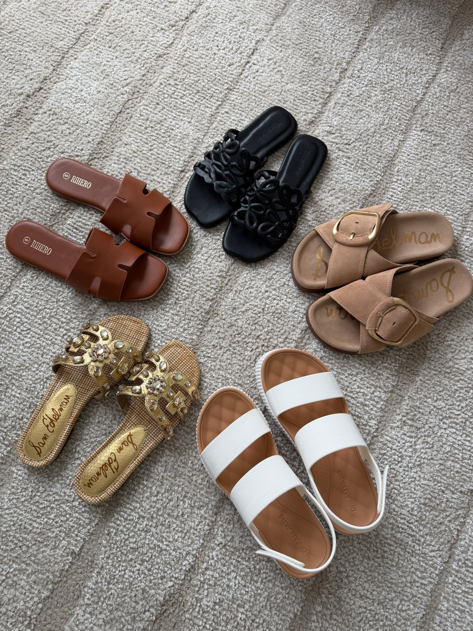 Amazon sandals I keep reaching for 👏🏼

These are the styles that instantly make outfits feel put together — minimal, neutral, and so easy to wear.

If you’re updating your spring/summer shoes, these are all such good finds (and budget-friendly too).

Linked everything here 🤍


#LTKSaleAlert #LTKootd #LTKSeasonal