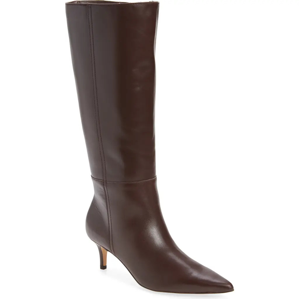 Nordstrom Kora Knee High Boot in Brown Coffee at Nordstrom, Size 6 Wide Calf | Nordstrom