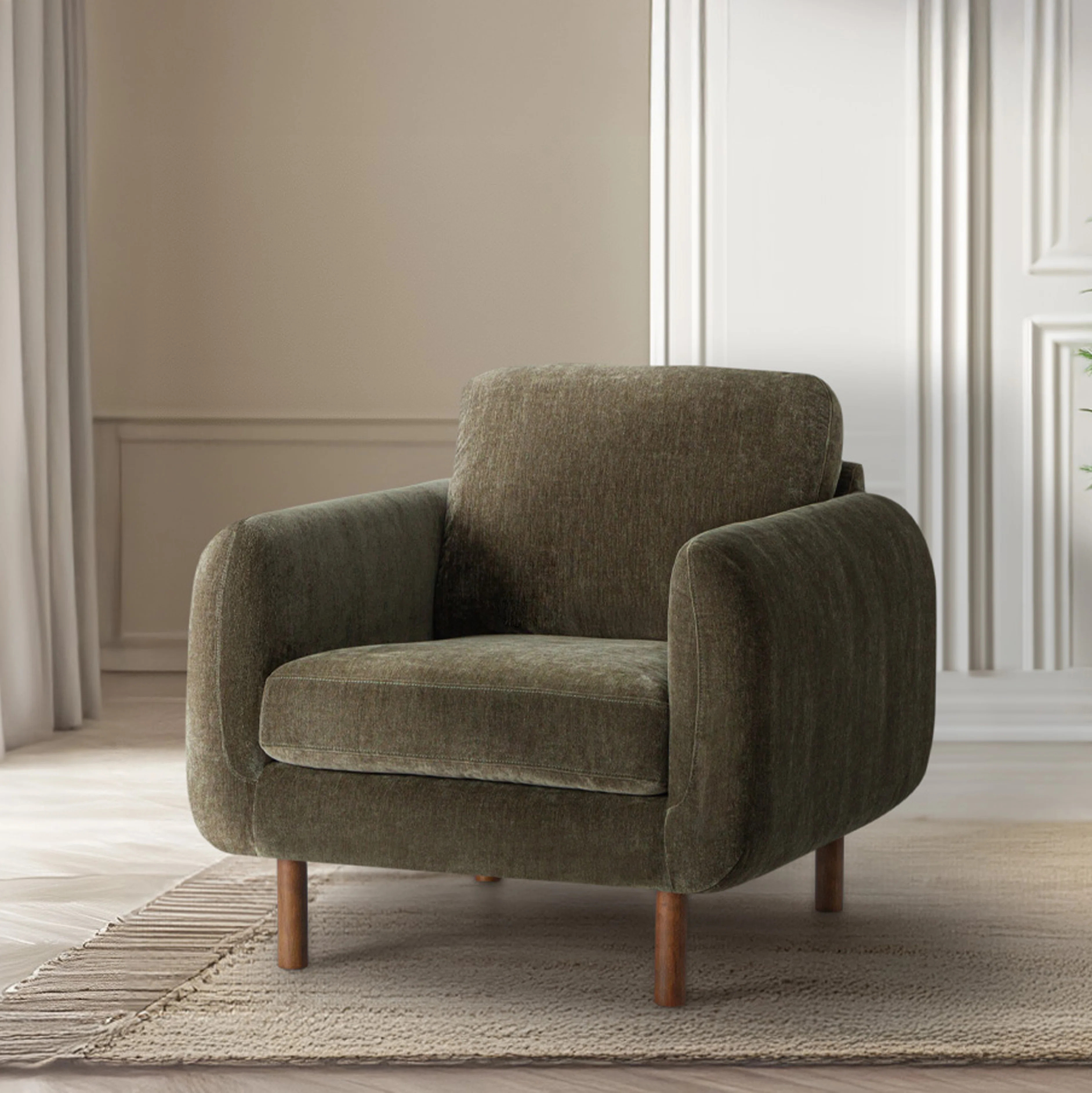 AllModern Leno Upholstered Armchair & Reviews - Wayfair Canada | Wayfair North America