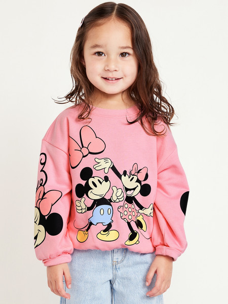 Disney© Minnie Mouse Graphic Sweatshirt for Toddler Girls | Old Navy (US)
