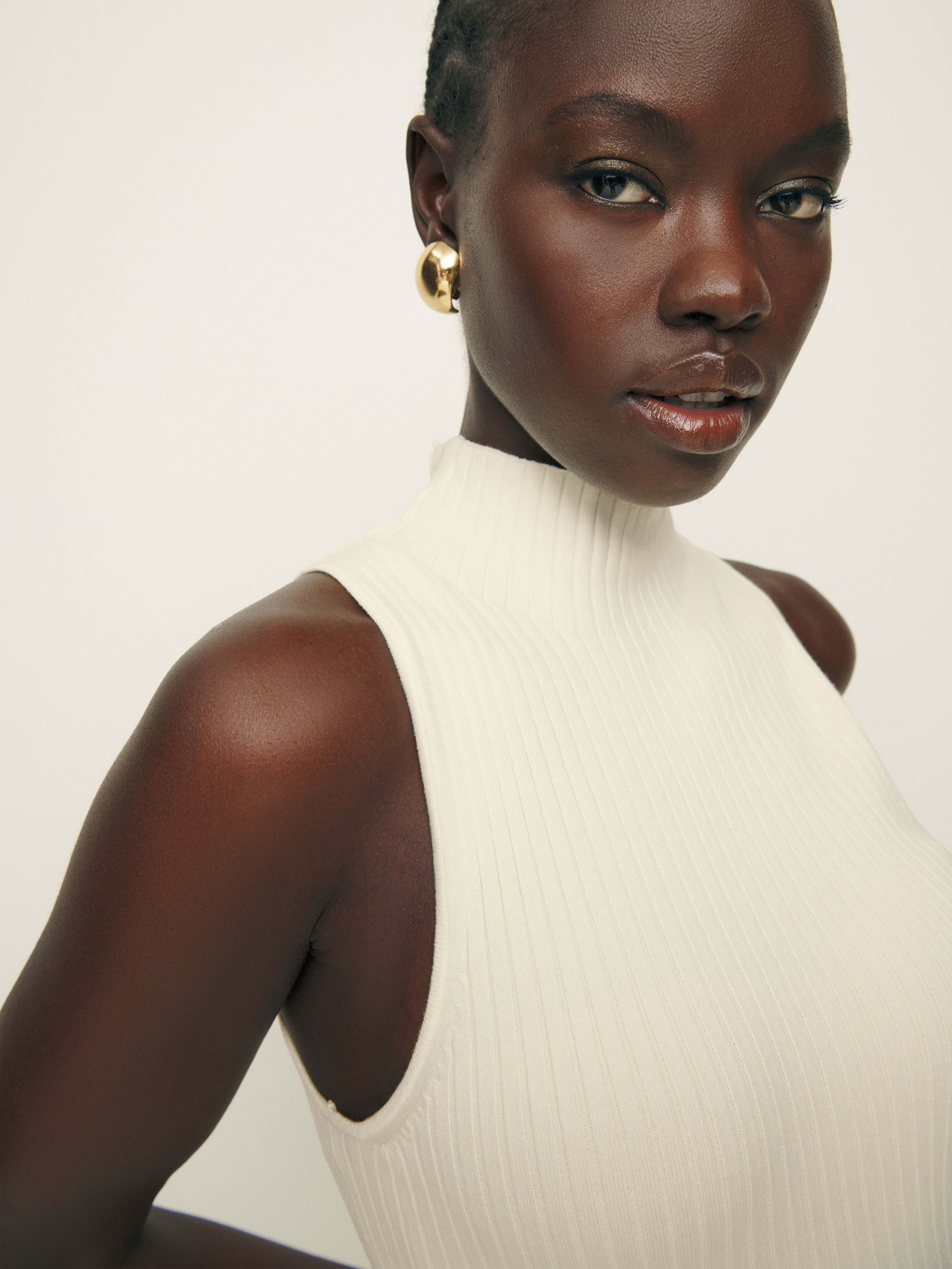 Tallulah Ribbed Sweater Tank | Reformation (Global)