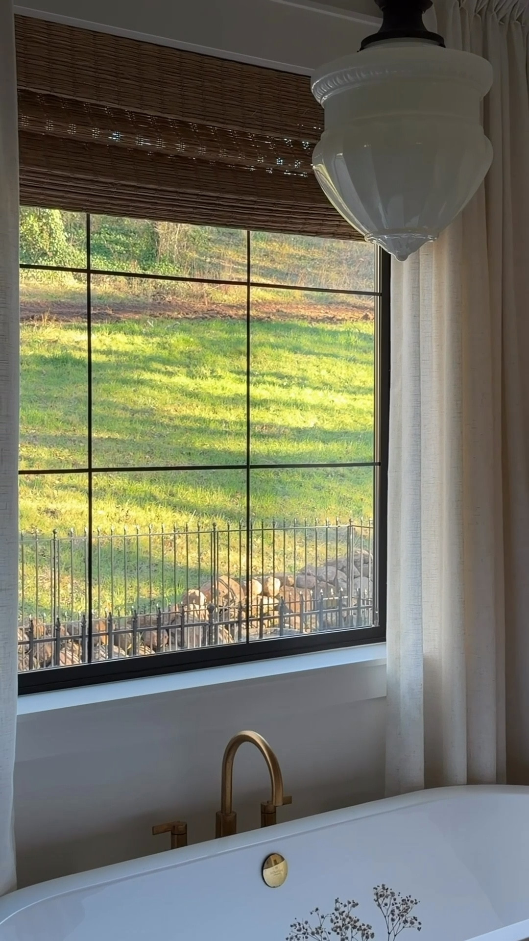 Added some grids to our bathroom! Such an affordable + easy DIY that adds so much character  

#LTKHome