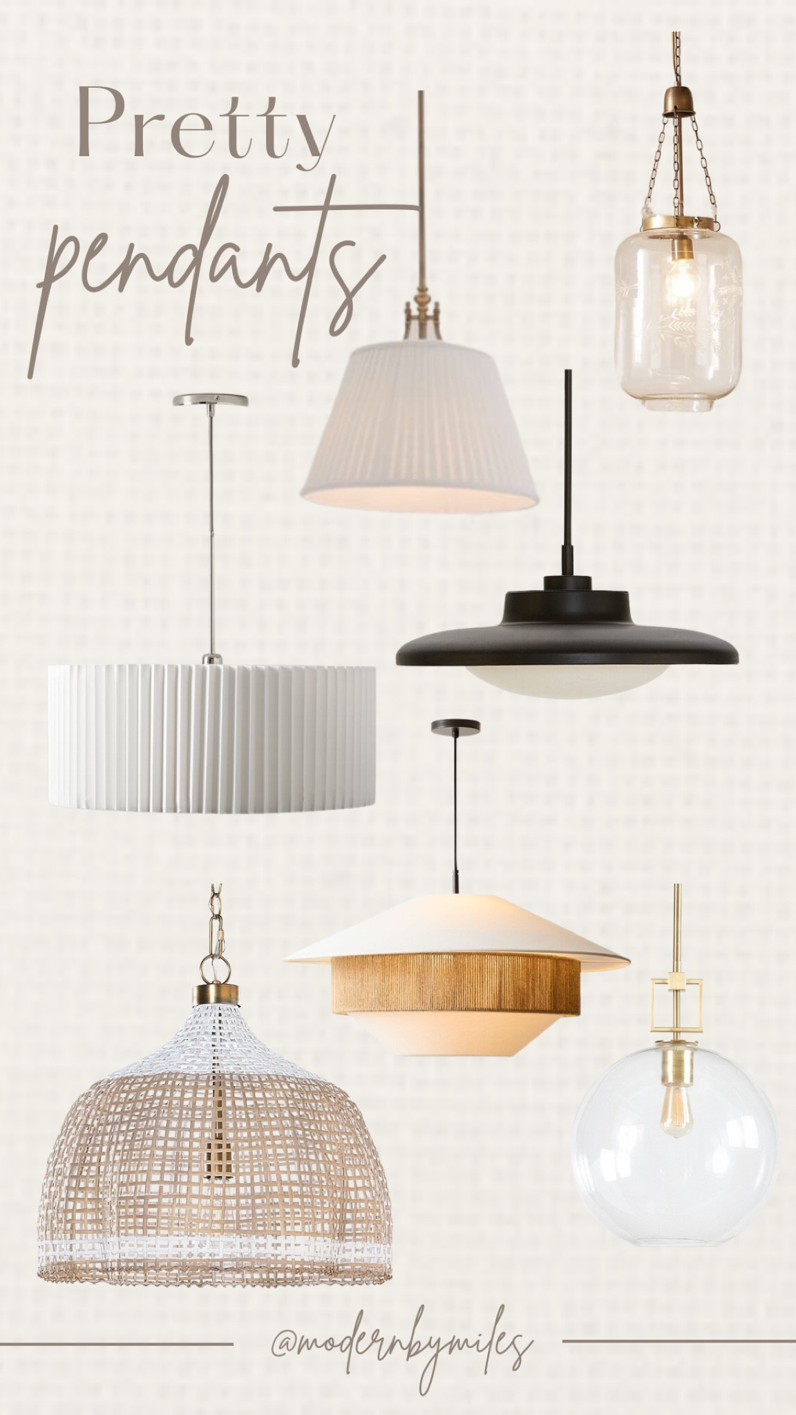 Pretty pendants! Some on sale!

Pendant lighting, beautiful pendants, unique pendants 

#LTKhome