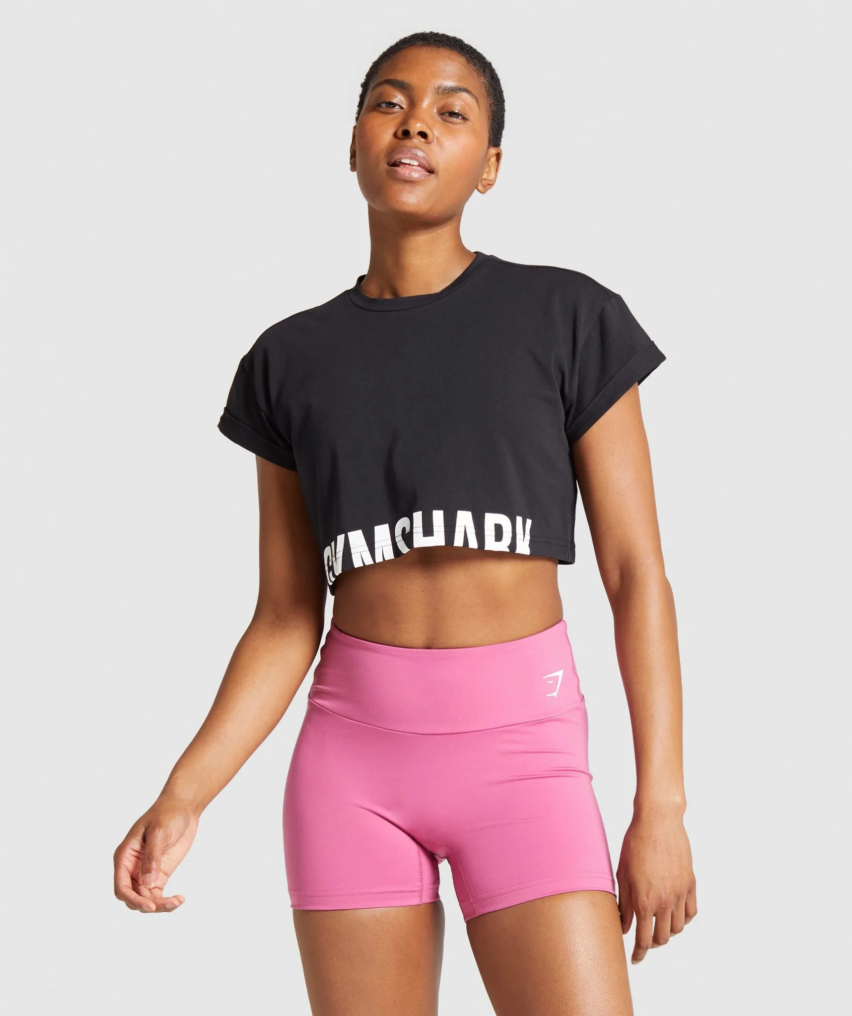 fraction crop top | Gymshark (Global)