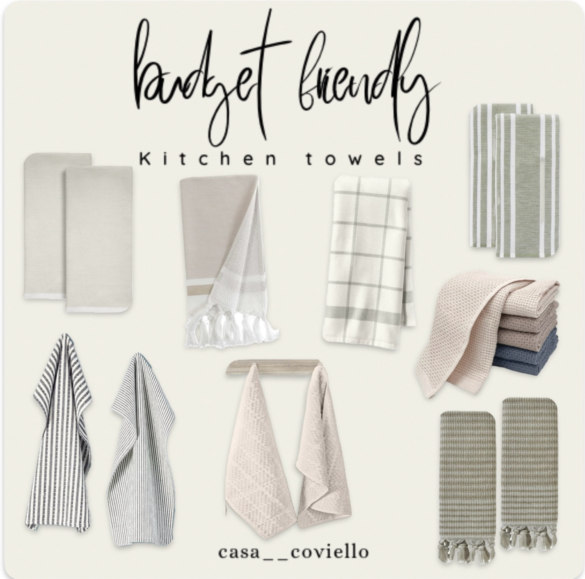As requested, kitchen towel styles that I love- at an affordable price point because ain’t nobody got time to overpay for hand towels 😂

#LTKHome #LTKFindsUnder50